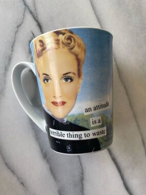 Anne Taintor “an attitude is a terrible thing to waste” Mug